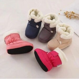 Baby Shoes First Walkers Unisex Winter Warm Boots Prewalker Bootie